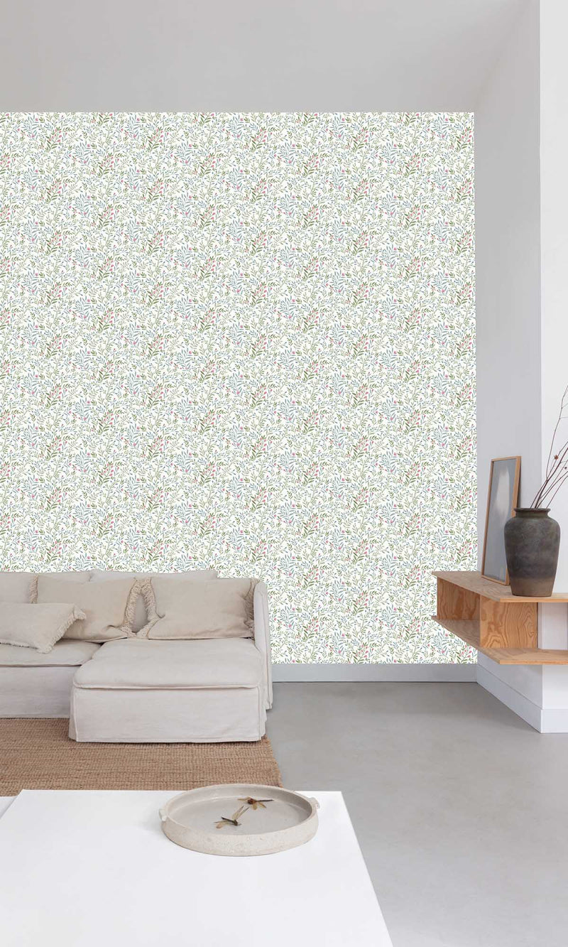 Inia Leafy Trail Multicoloured - Blue A78803