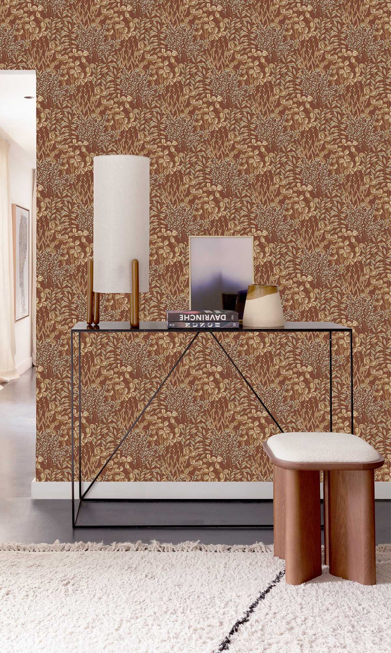 Inia Leaf Meerkat Brown A78902