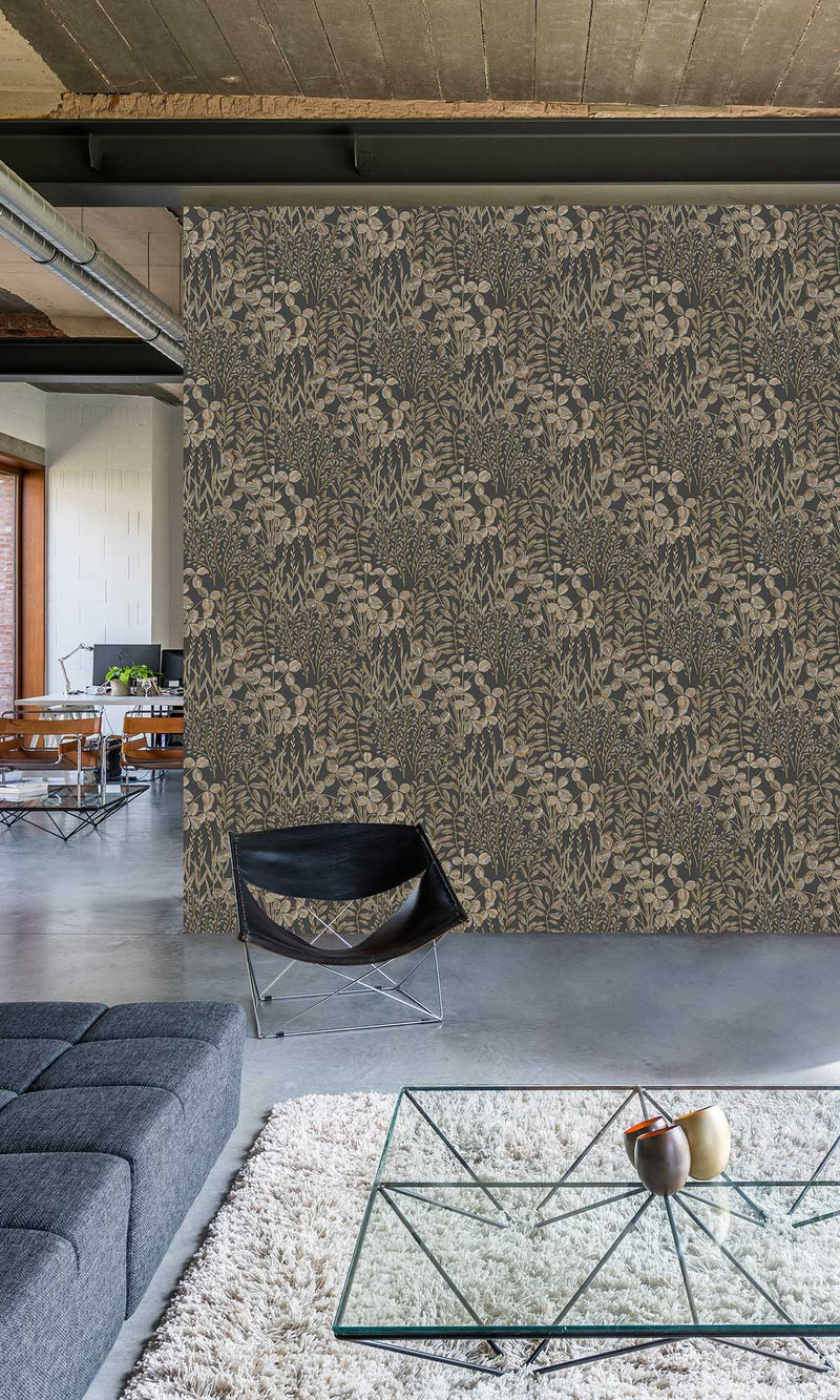 Inia Leaf Baltic Sea Black A78903