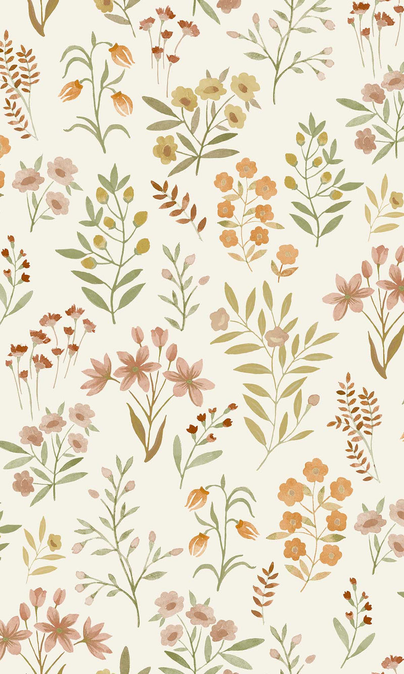 Inia Placed Posey Apple Blossom A80102