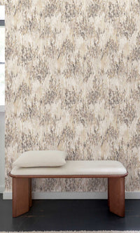 Inia Abstract Grasses Newsprint Grey A82801