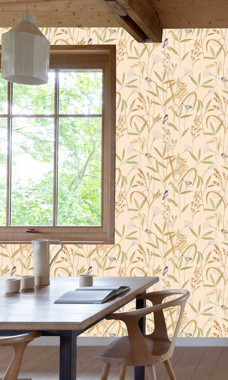 Inia Azuria Beige - Green A83501