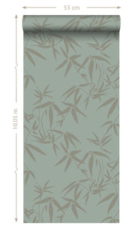 Origin City Chic Green Bamboo Leaves 347736