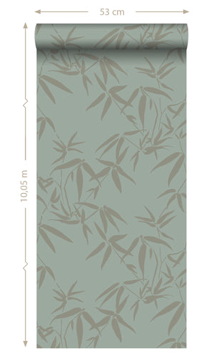 Origin City Chic Green Bamboo Leaves 347736