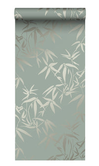 Origin City Chic Green Bamboo Leaves 347736