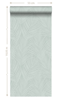 Origin Paradise Celadon Green Plam Leaves 347742