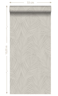 Origin Paradise Beige Plam Leaves 347743