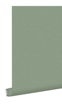 Origin Jade Green Blush Linen Texture Plain 148745