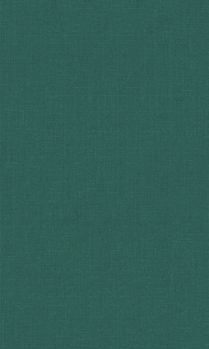 Origin Petrol Green Blush Linen Texture Plain 148747