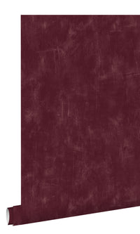 Origin Blush Burgundy Red Plain With Painterly Effect 148724