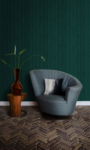 Origin Emerald Green Weathered Wooden Planks 347536