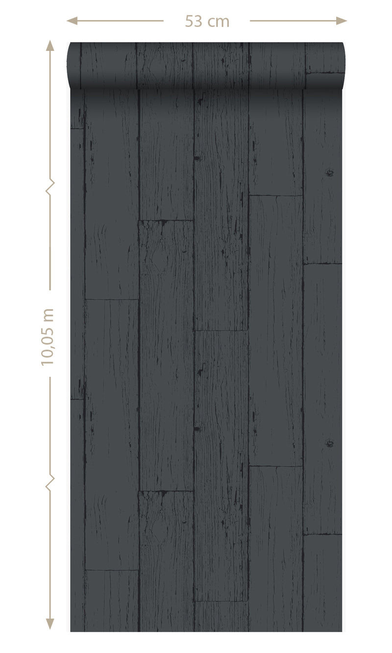 Origin Anthracite Gray Weathered Wooden Planks 347537