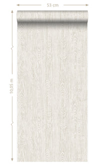 Origin Ivory White Wooden Planks With Wood Grain 347554