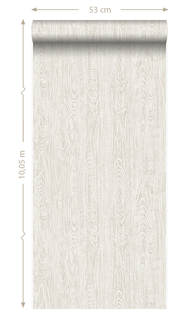 Origin Ivory White Wooden Planks With Wood Grain 347554