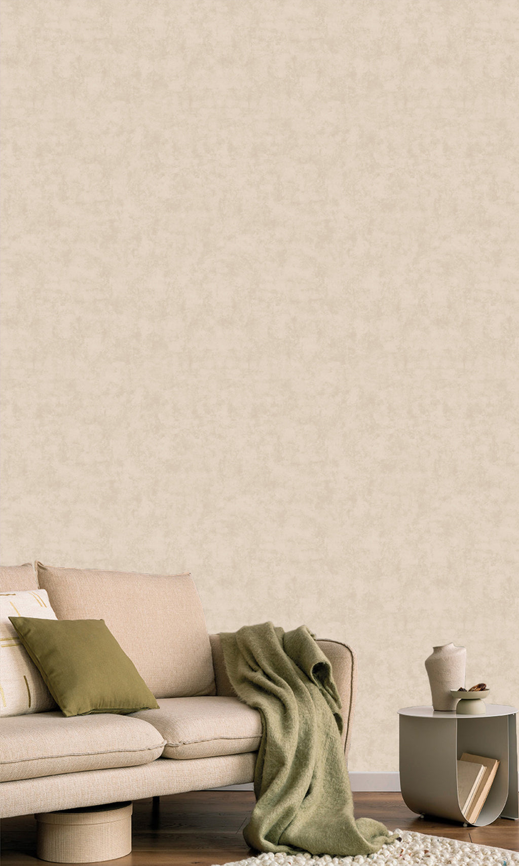 Designer Walls Velvet Beige Plain DW1004