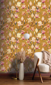 Designer Walls Ochre Magnolia DW2016