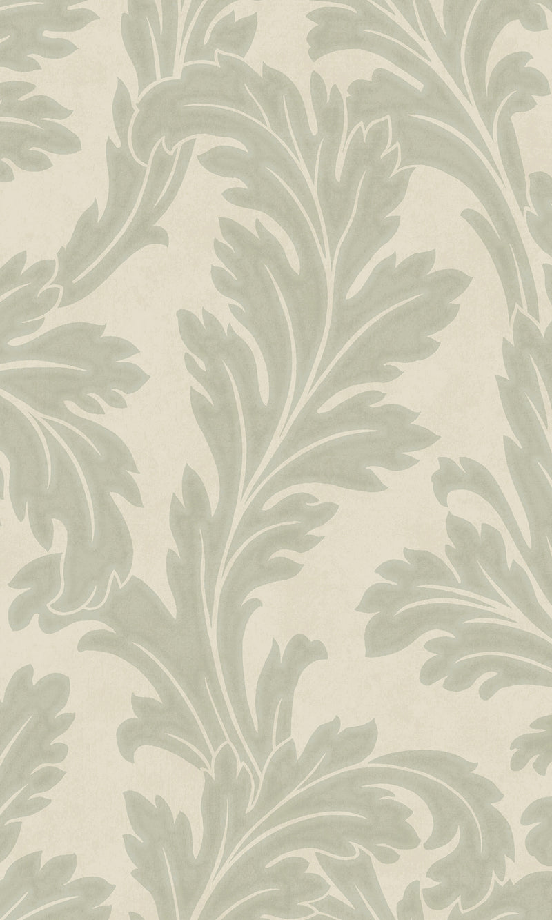 Eleganza Acanthus Sage/Cream 36430