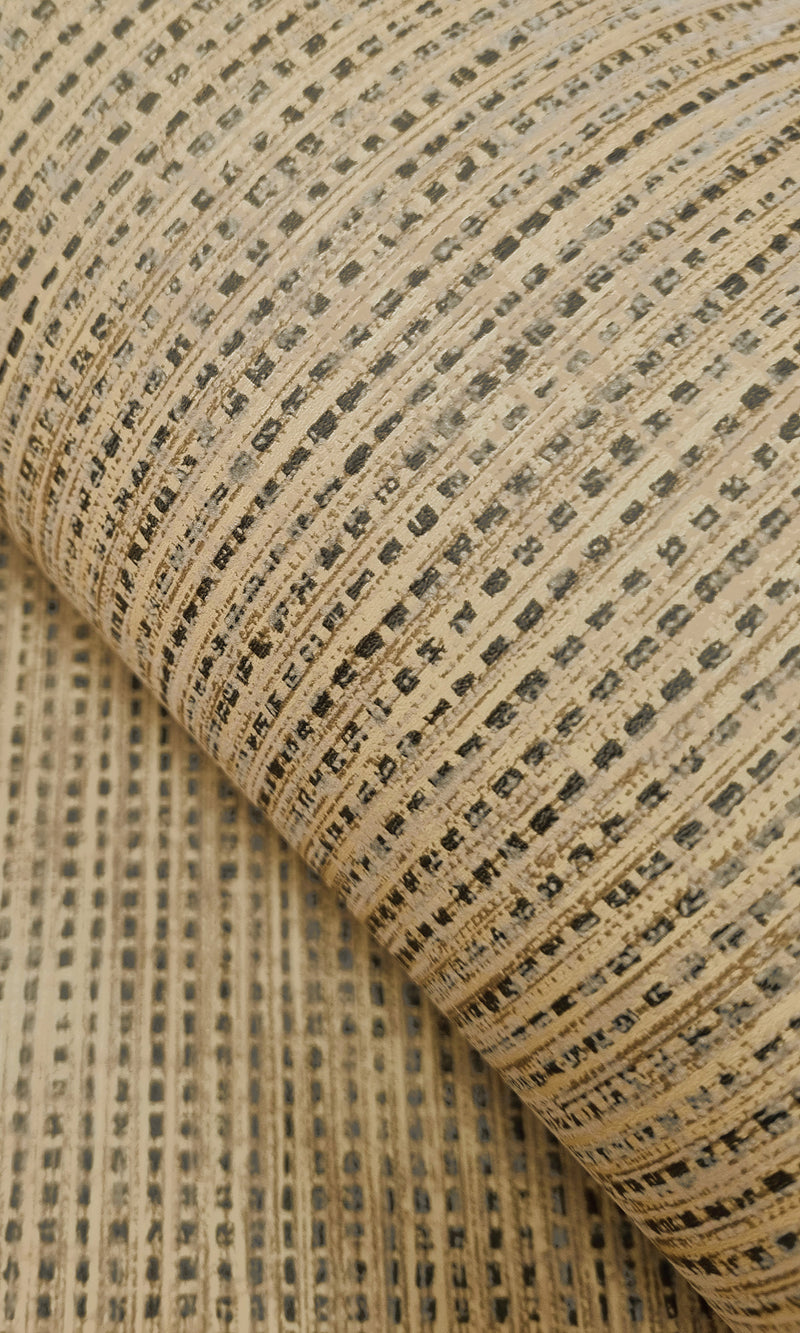 Textura Pique Beige Black 66131