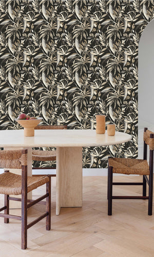 Karuna Inky Palms - Motifs Arrowtown/Tuatara A71203