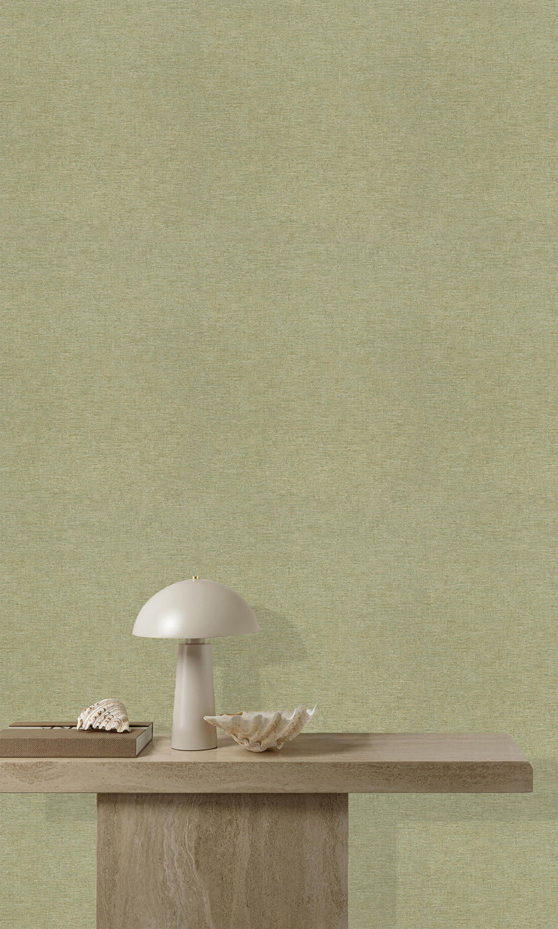 Neutral Green Precious Weaves Dakota - Plain PW1315