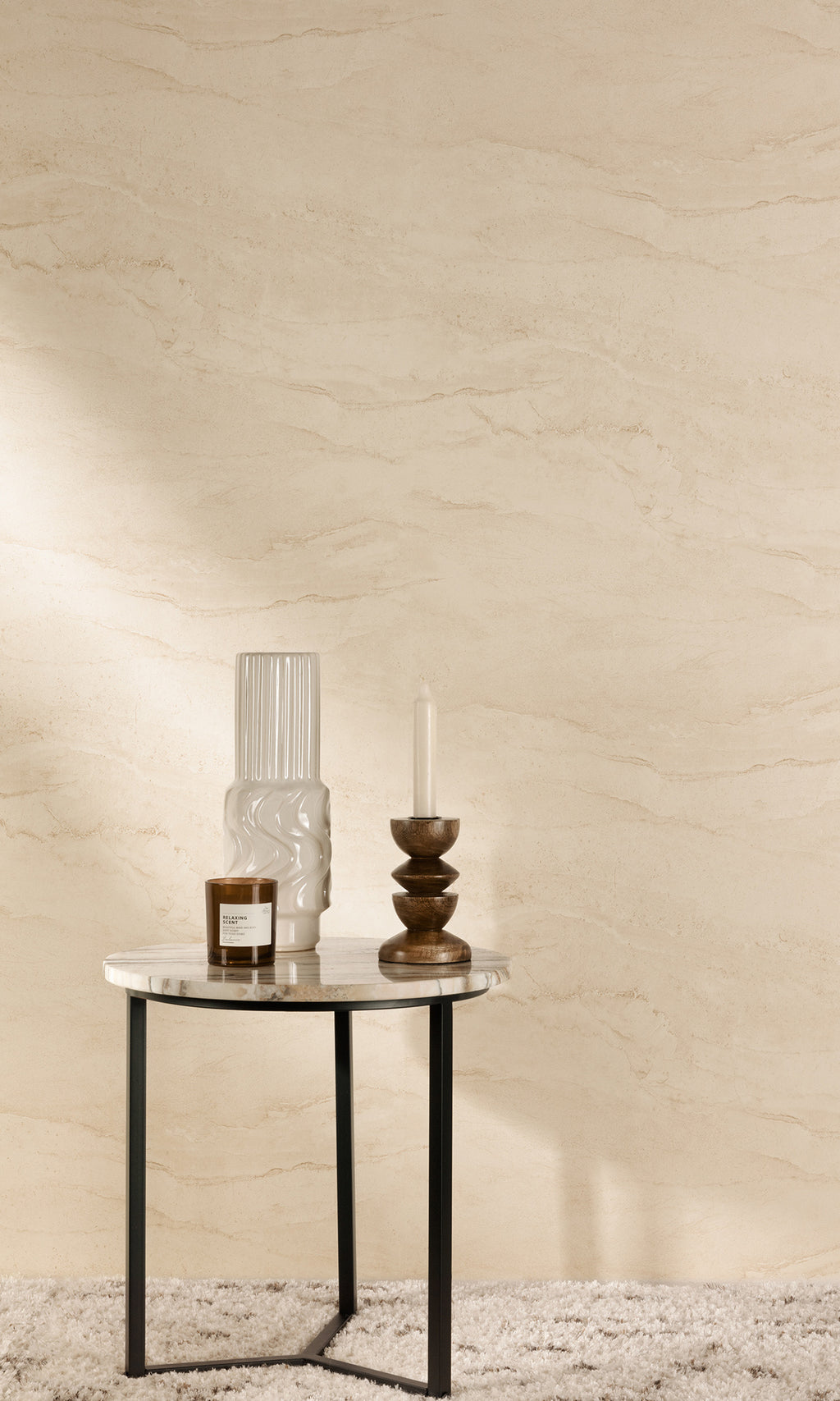Textured Vibes Tallab Seashell White A77701
