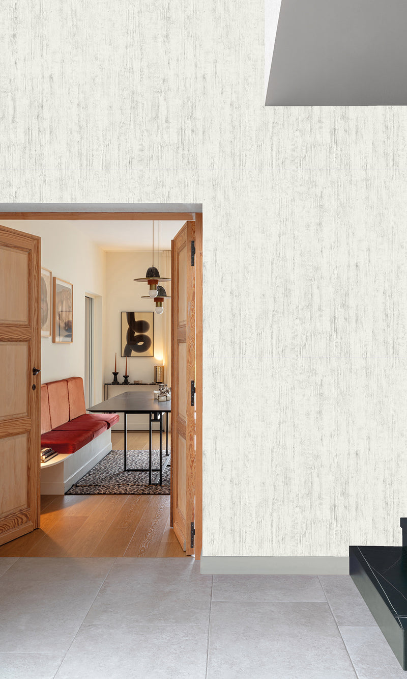 Textured Vibes Cemento Ghost White A77801