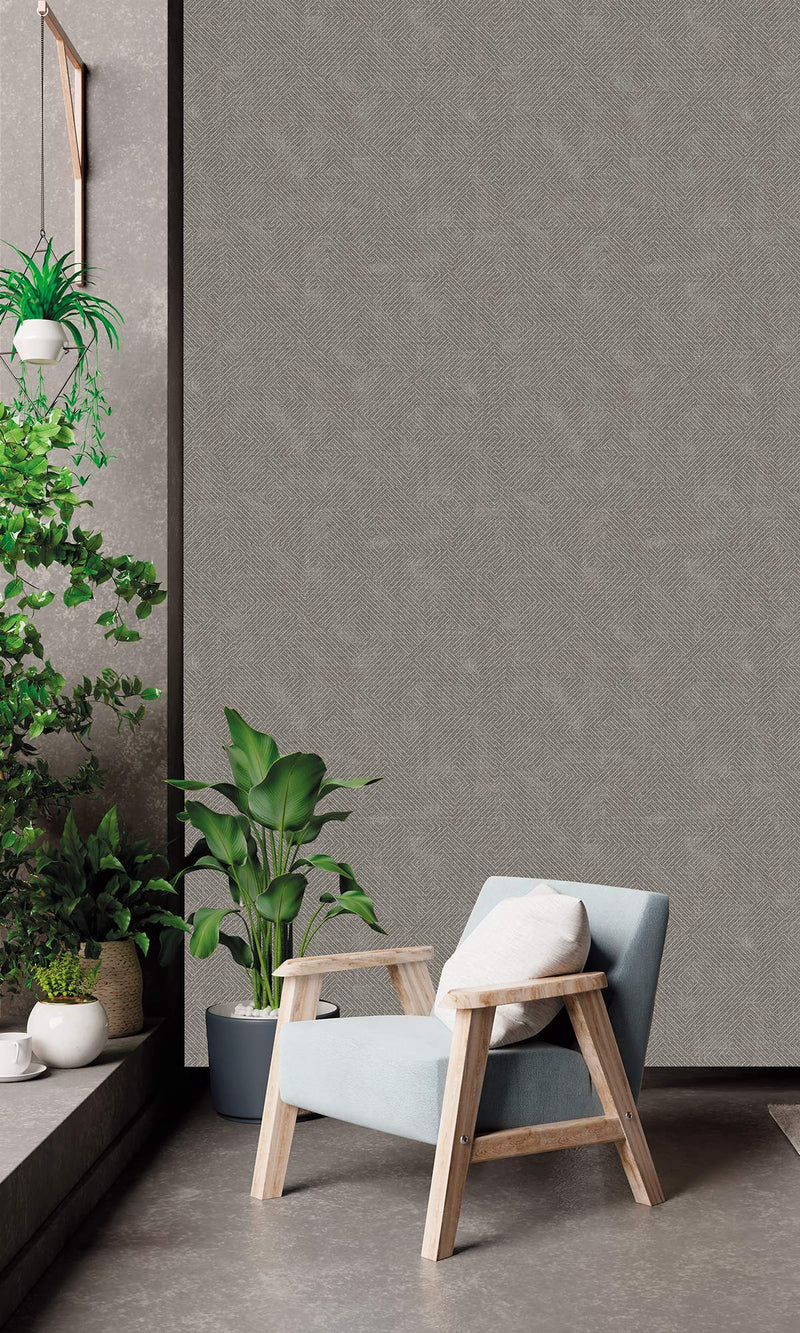 Serenity Fabric Abstract Warm Grey Flannel SY27526