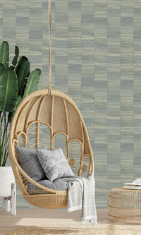 Serenity Fabric Squares Grey Heron SY27533