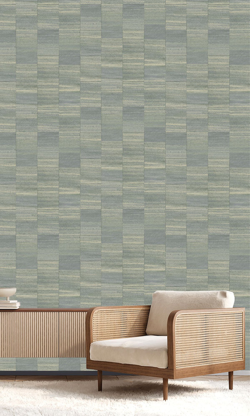 Serenity Fabric Squares Grey Heron SY27533