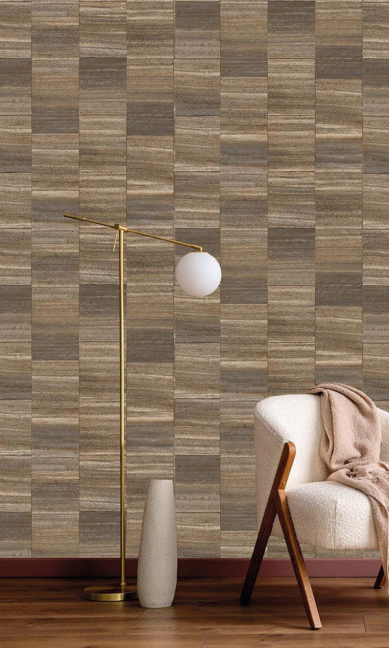 Serenity Fabric Squares Greyish Brown SY27534