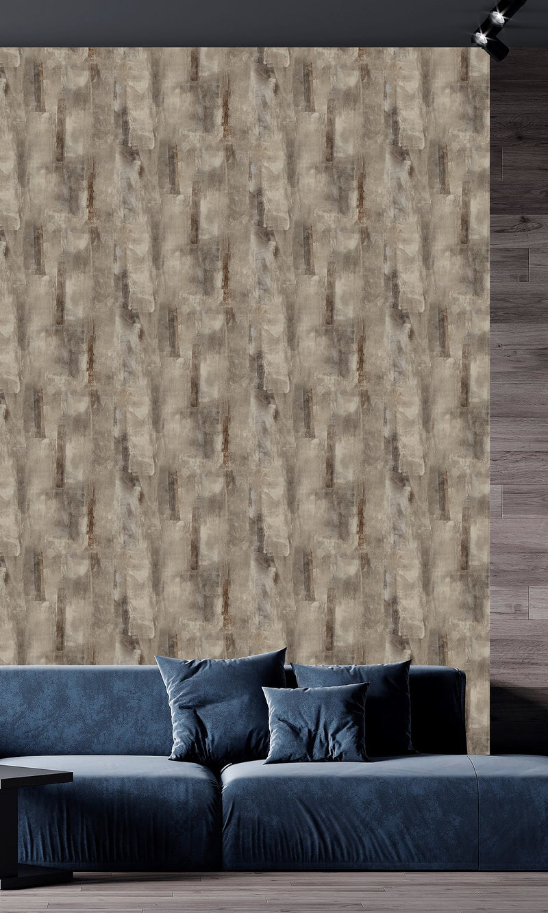 Serenity Concrete Brown Bear & Greige SY27544