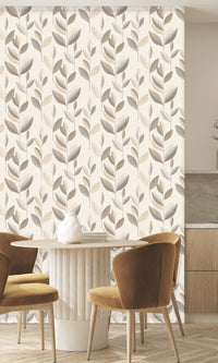 Serenity Smooth Foliage Earl Grey & Light Beige SY27551