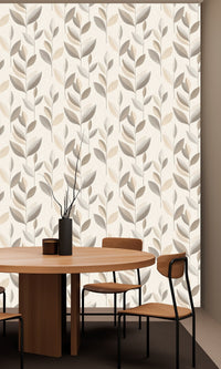 Serenity Smooth Foliage Earl Grey & Light Beige SY27551