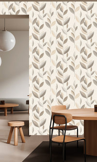 Serenity Smooth Foliage Earl Grey & Light Beige SY27551