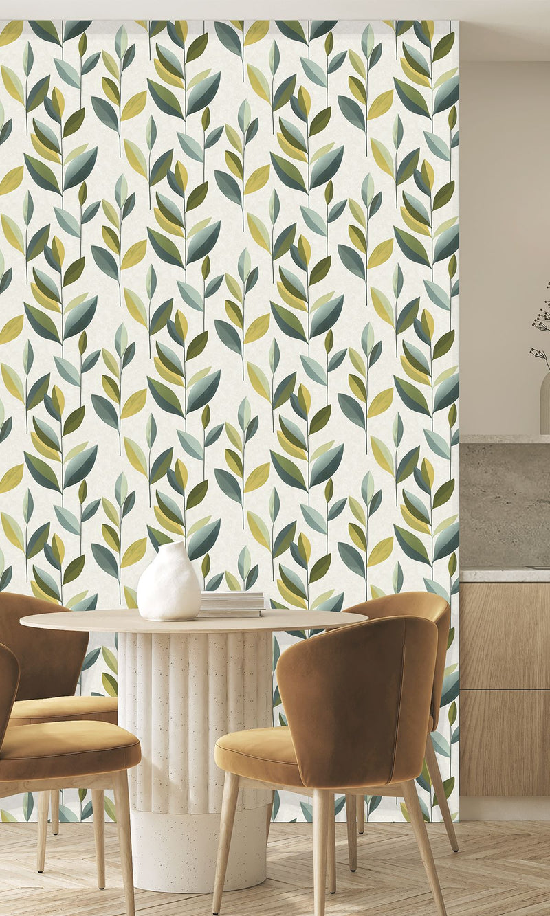 Serenity Smooth Foliage Corduroy & Dusky Citron SY27553
