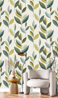 Serenity Smooth Foliage Corduroy & Dusky Citron SY27553