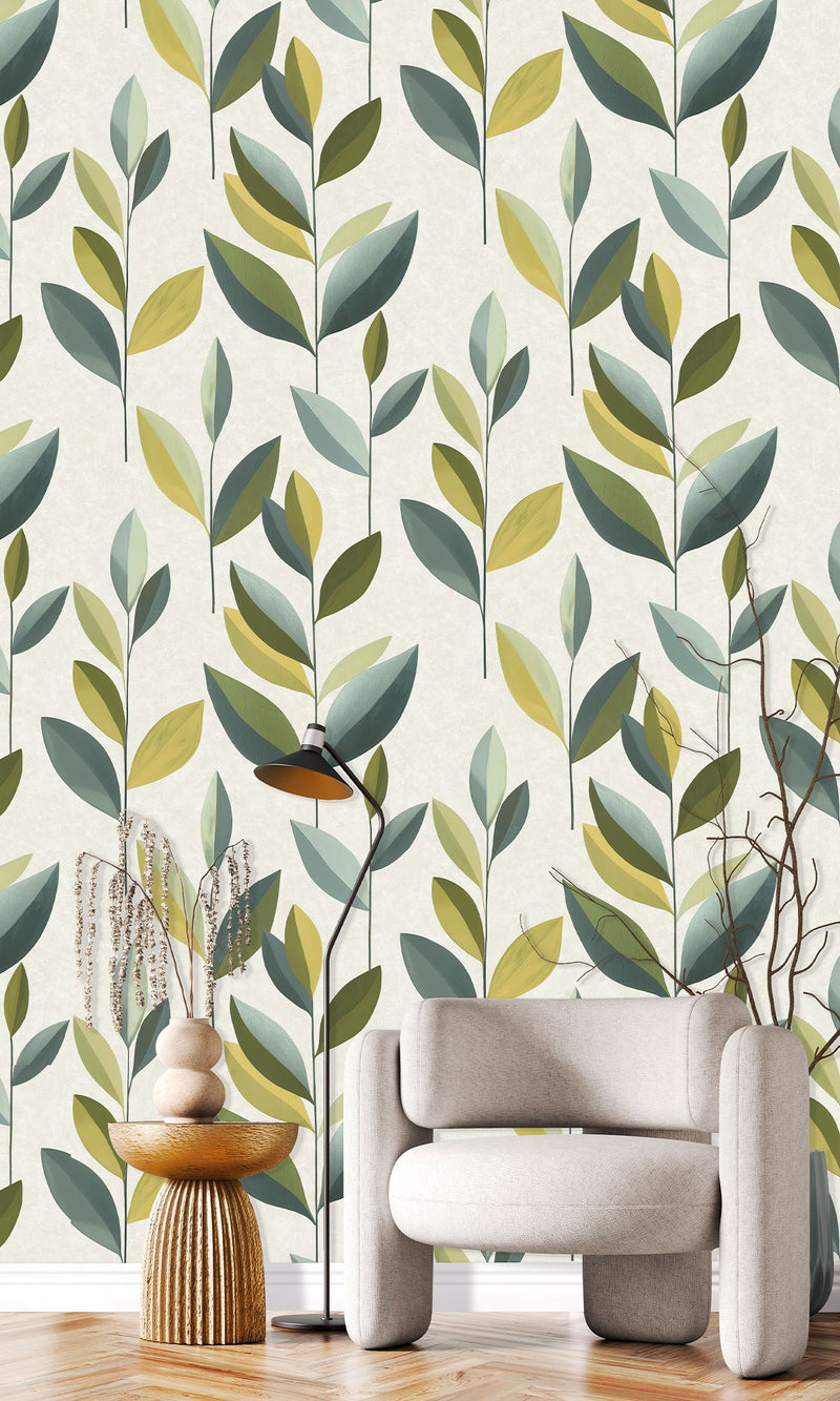 Serenity Smooth Foliage Corduroy & Dusky Citron SY27553
