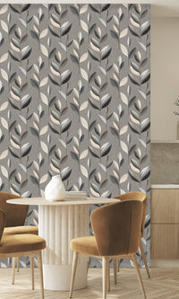 Serenity Smooth Foliage Wheat Sheaf & Onyx Gray SY27554
