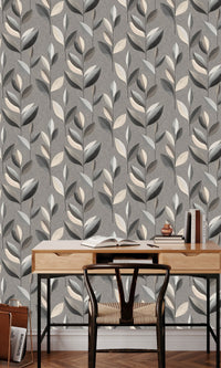 Serenity Smooth Foliage Wheat Sheaf & Onyx Gray SY27554