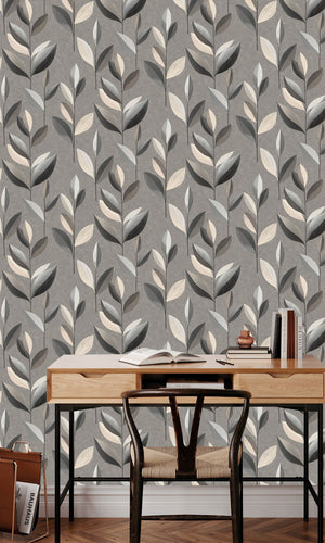 Serenity Smooth Foliage Wheat Sheaf & Onyx Gray SY27554