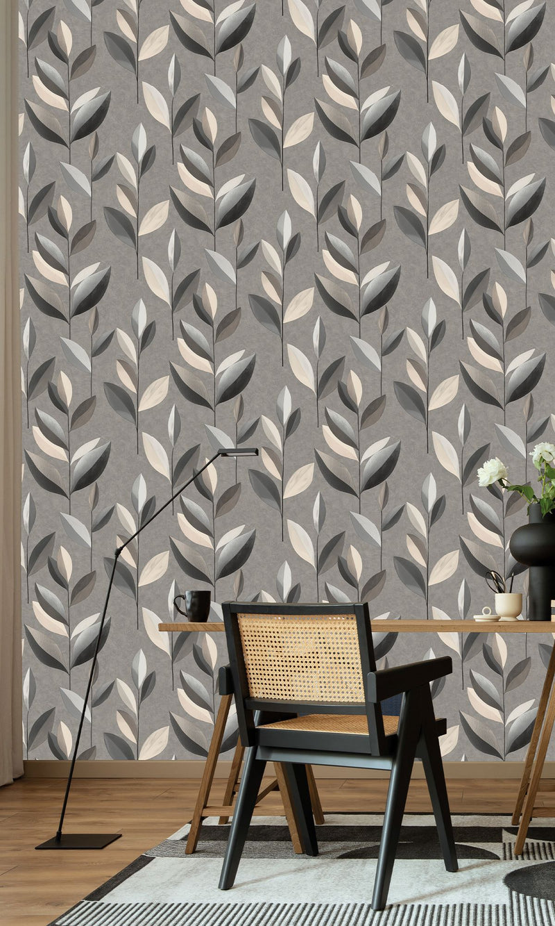 Serenity Smooth Foliage Wheat Sheaf & Onyx Gray SY27554