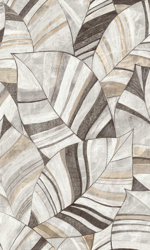 Serenity Native Leaves Morrel Brown & Soft Amber SY27560