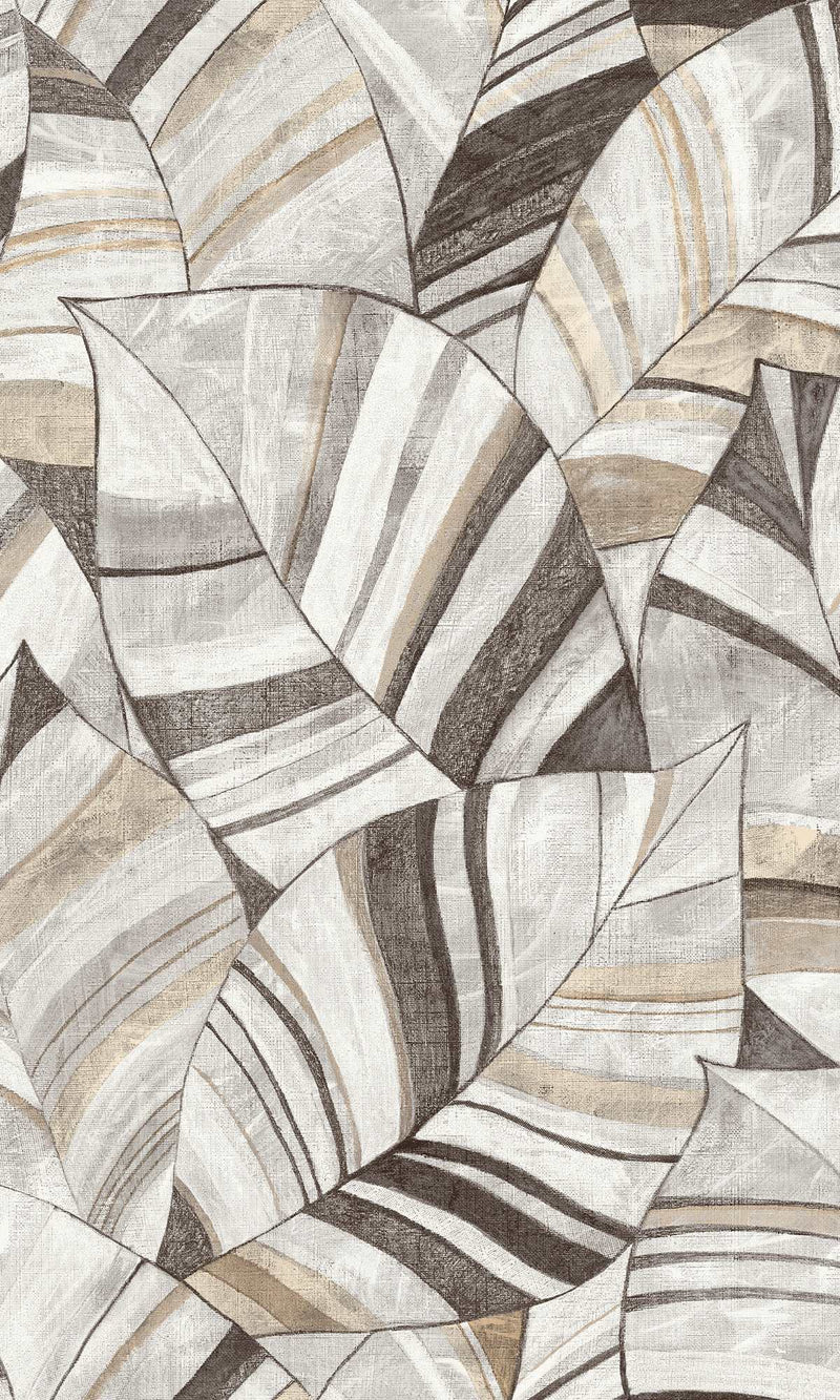 Serenity Native Leaves Morrel Brown & Soft Amber SY27560