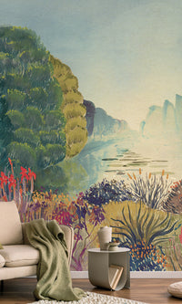 Designer Walls Multicolor Nature Landscape DW2022