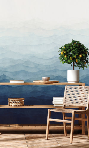 Designer Walls Indigo Blue Horizon DW2036