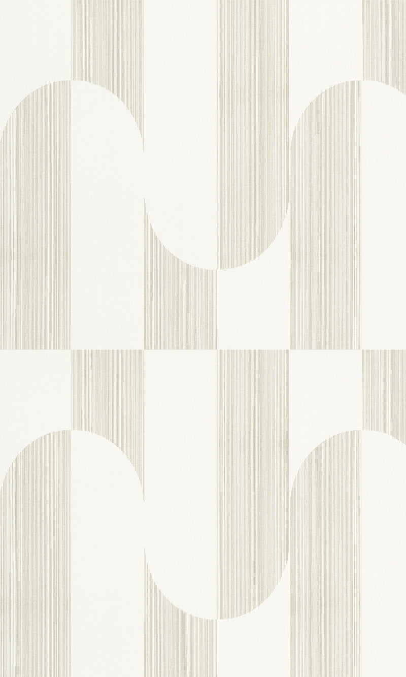 Asperia White Funky Geometric A55701