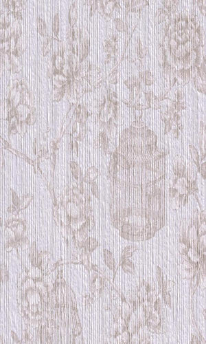Seraphine Floral Yarn Wallpaper 076614