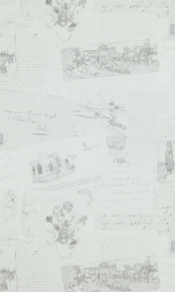 Van Gogh  Letters Wallpaper 17201