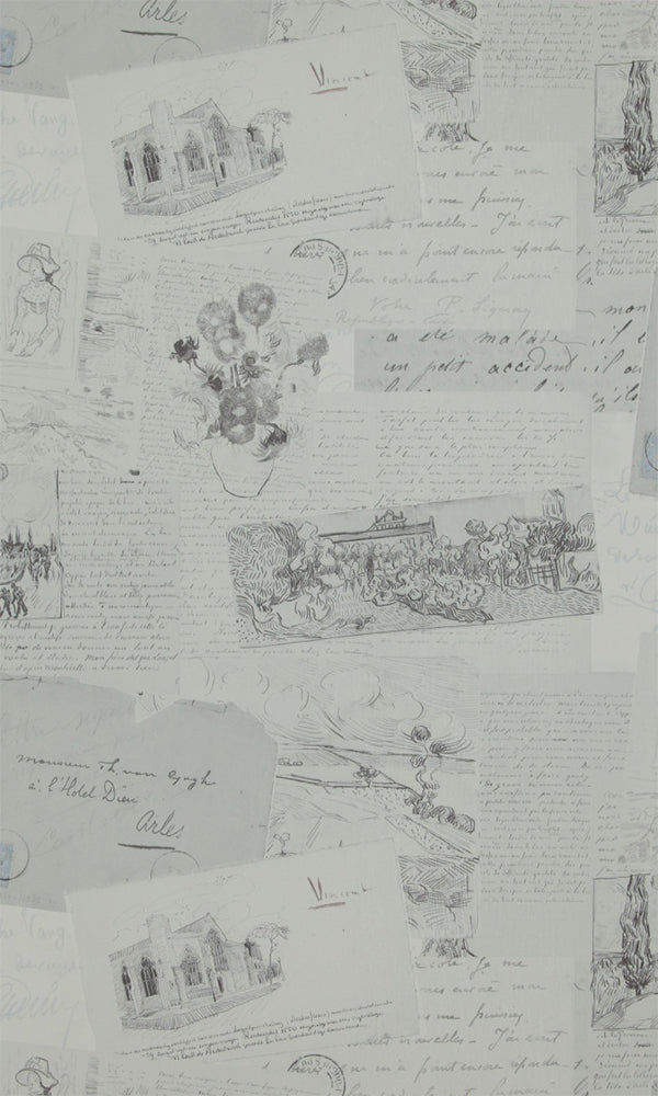 Van Gogh  Letters Wallpaper 17202