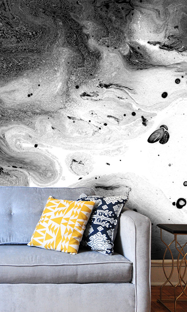 Curated Bespoke Murals Minimalist Marble Wallpaper 2001005